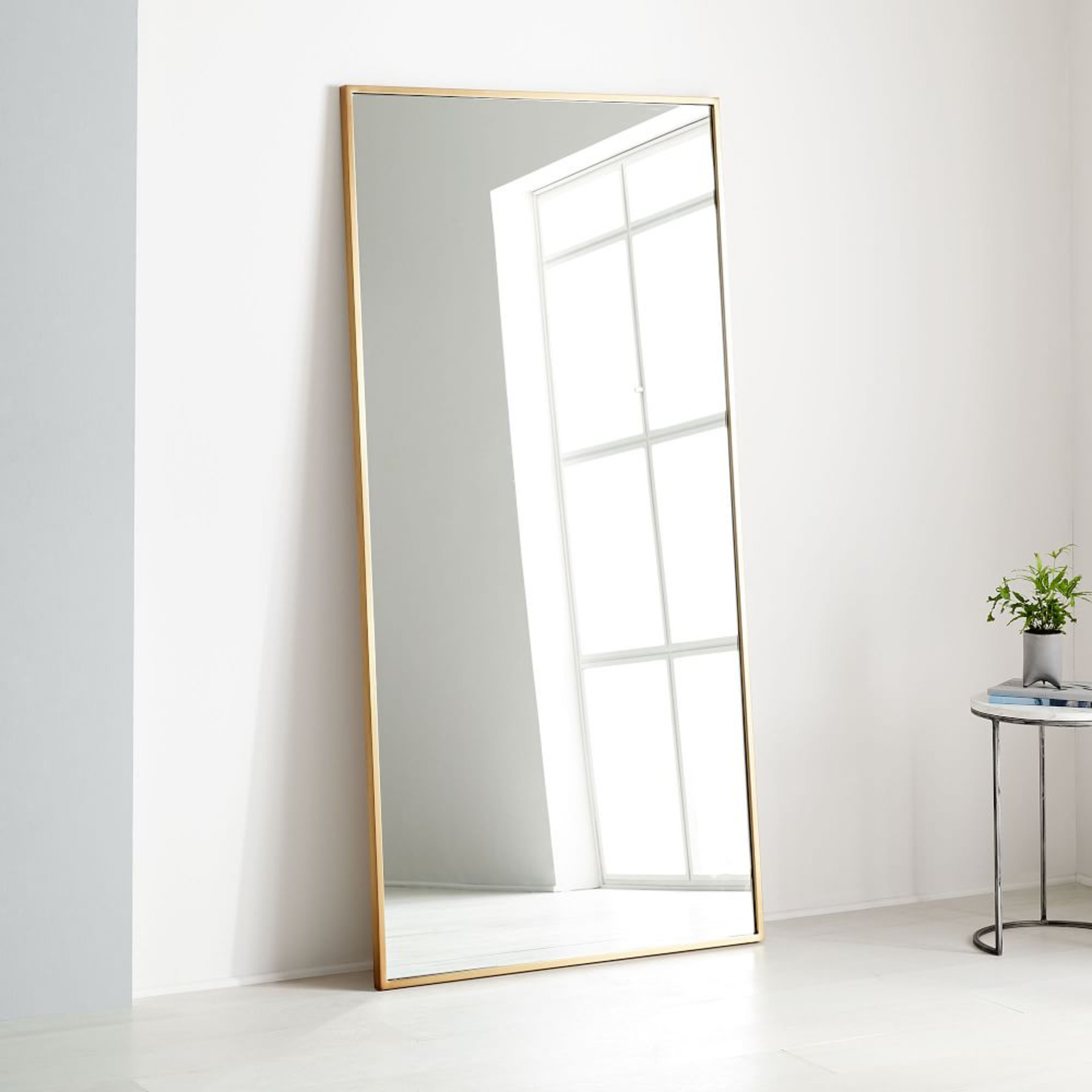 Oversized full-length mirror