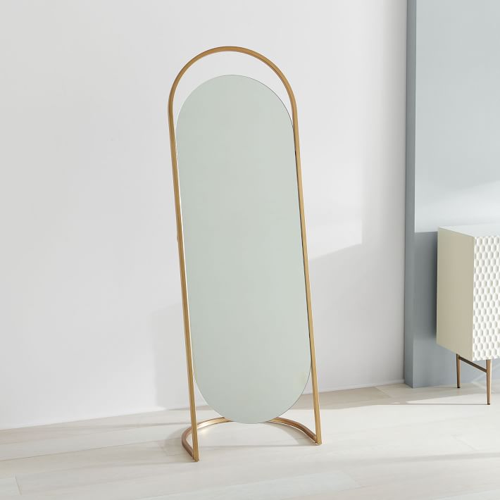 Oversized full-length mirror