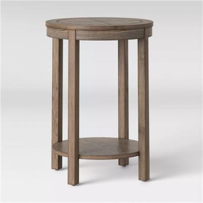 Wooden sofa side table