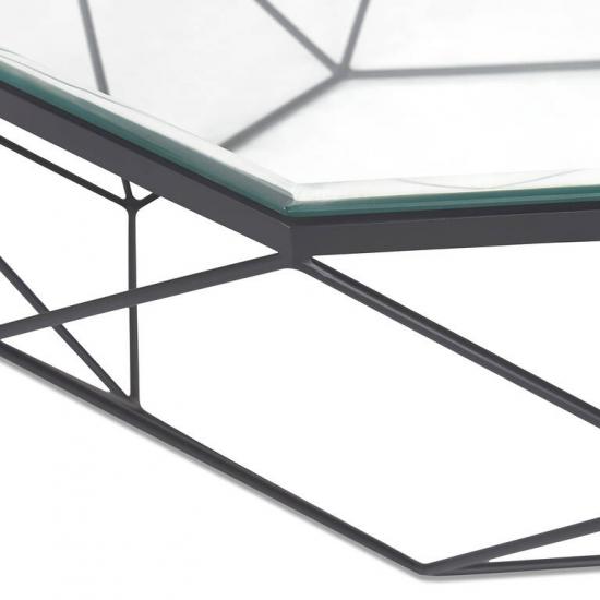 Glass center tables