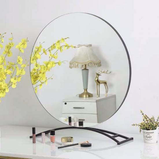 Round Frameless Ins Style Table Decor Mirror